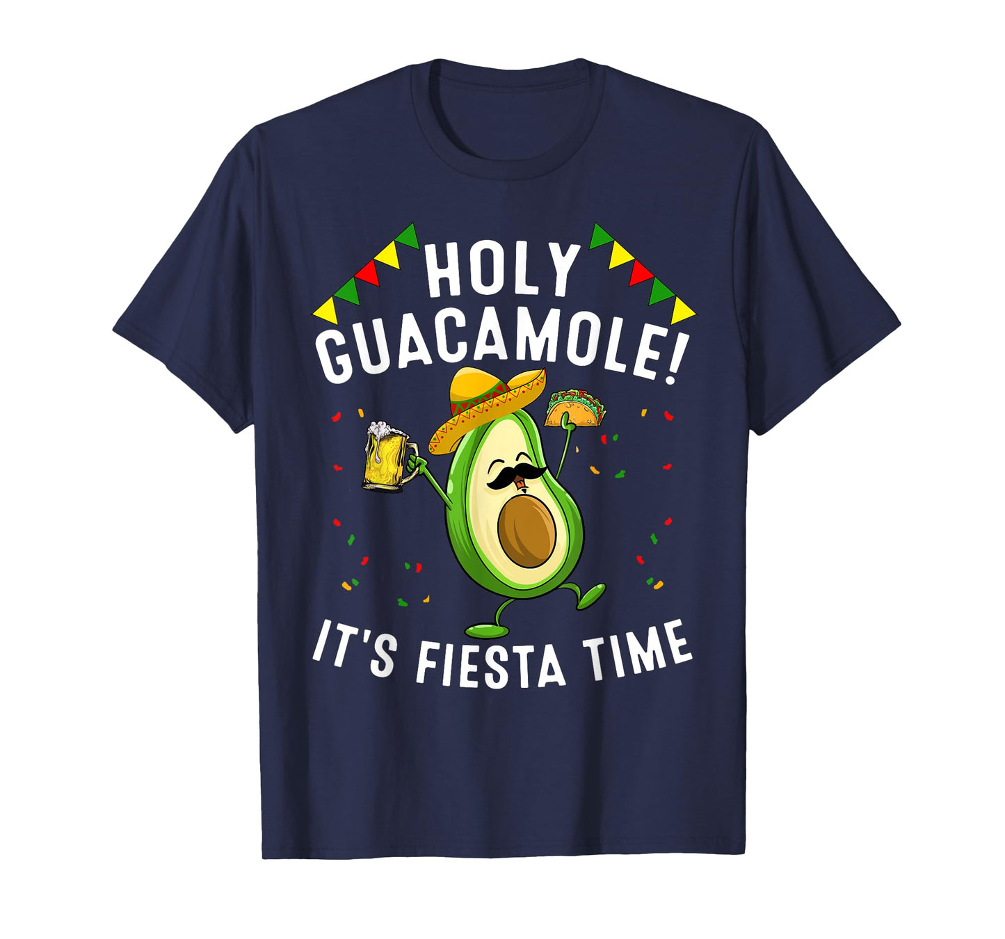Funny Holy Guacamole Fiesta Cinco De Mayo Gift Cute Mexican T-Shirt