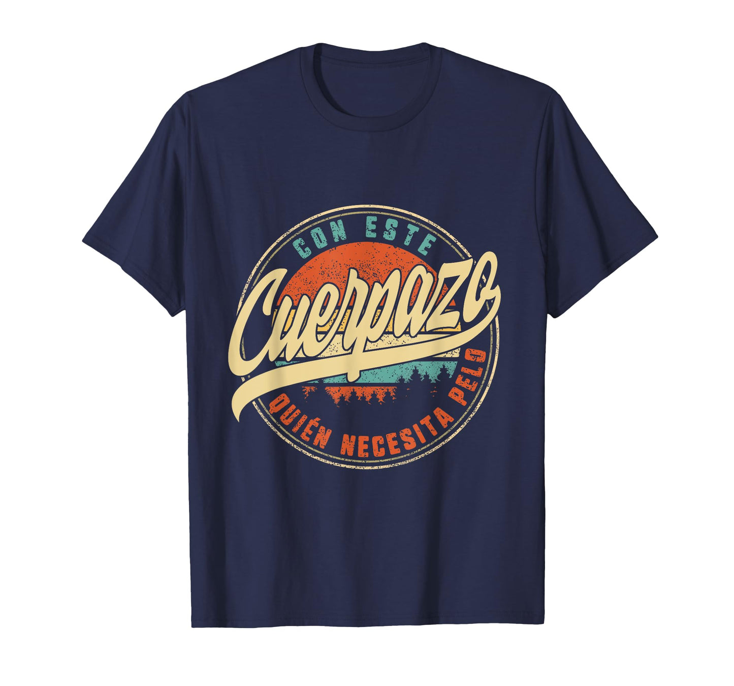 Con Este Cuerpazo Quien Necesita Pelo Herren día del padre p T-Shirt