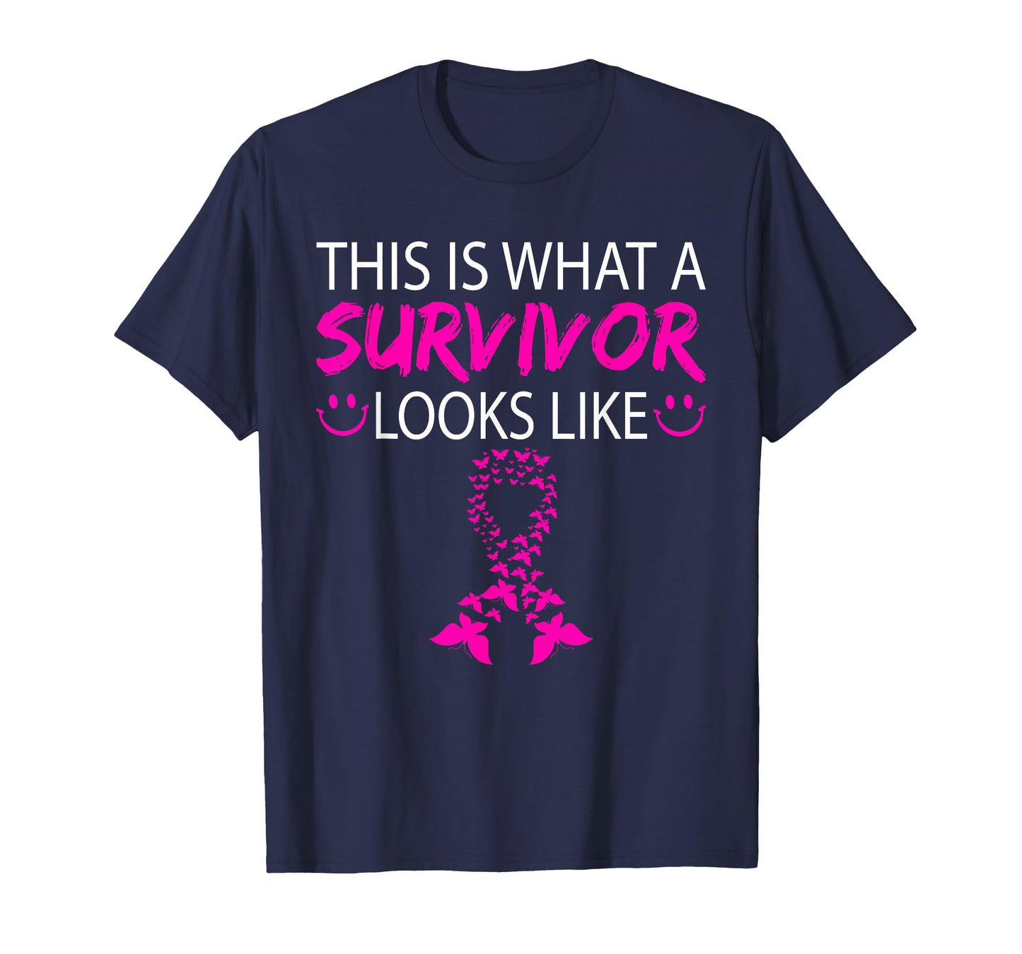 Breast Cancer Awareness Survivor Pink Ribbon Gifts Women T-Shirt
