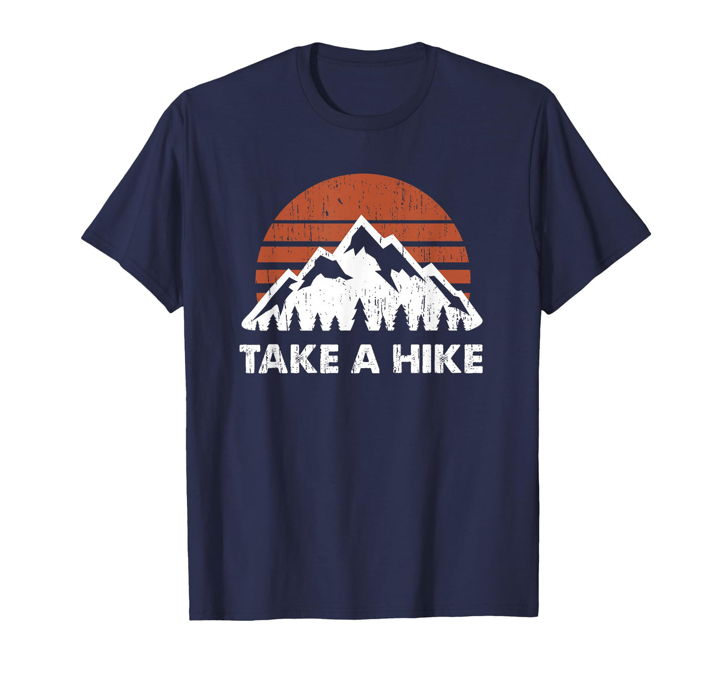 Vintage Take a Hike T-shirt Outdoors Nature Hiking Lover Tee T-Shirt