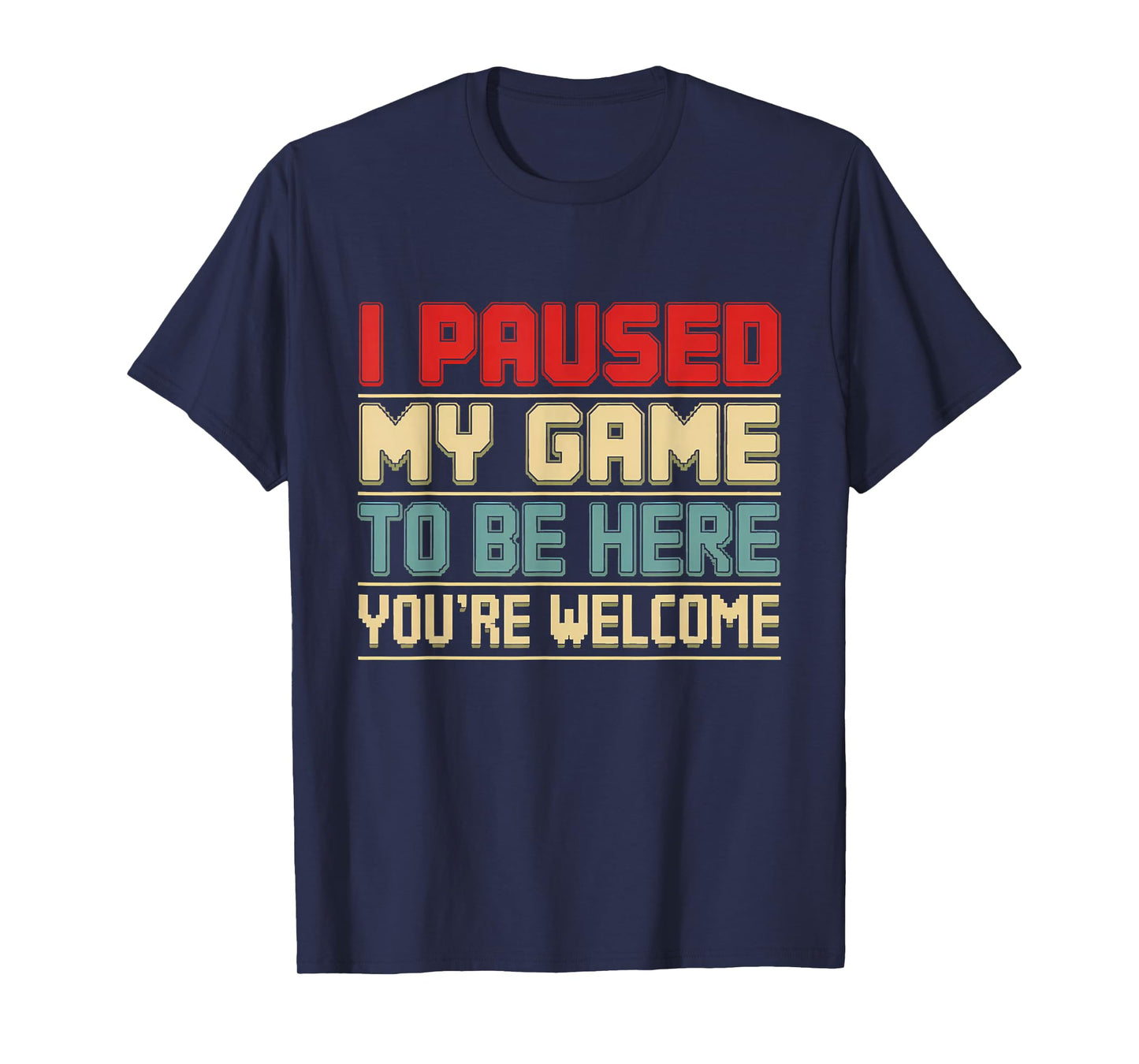 Bruh I Paused My Game Funny Skeleton Halloween Youths Teens T-Shirt