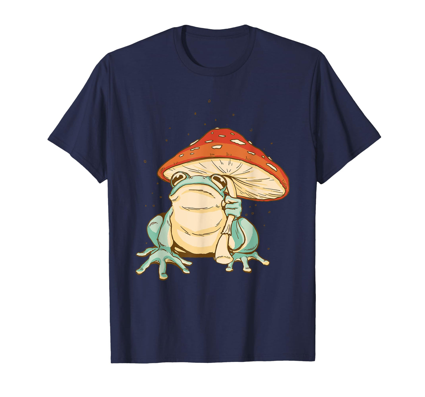 Frog Mushroom Umbrella Toad Amphibian T-Shirt