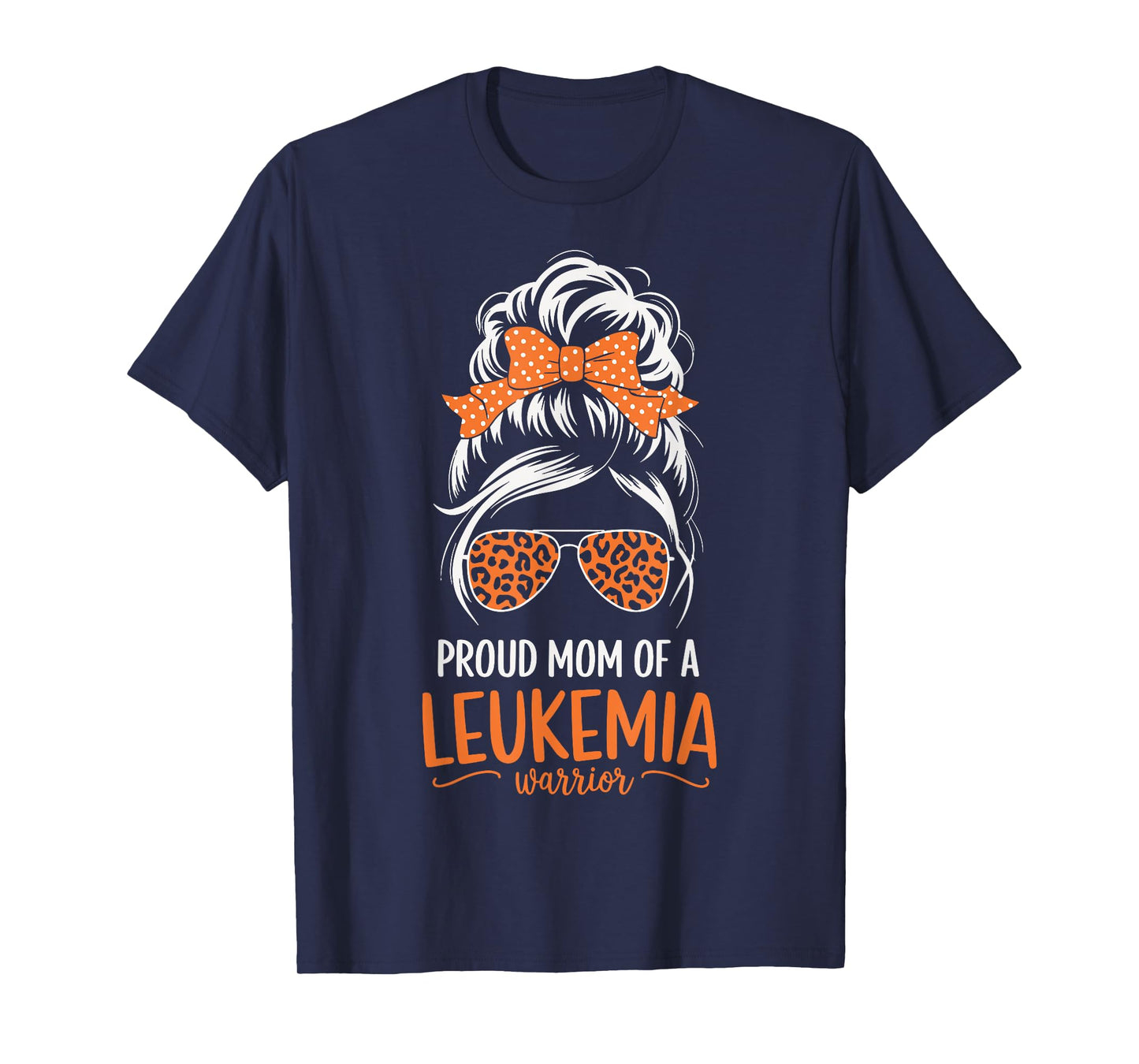 Proud Mom Of A Leukemia Warrior Stem Cell Transplant T-Shirt