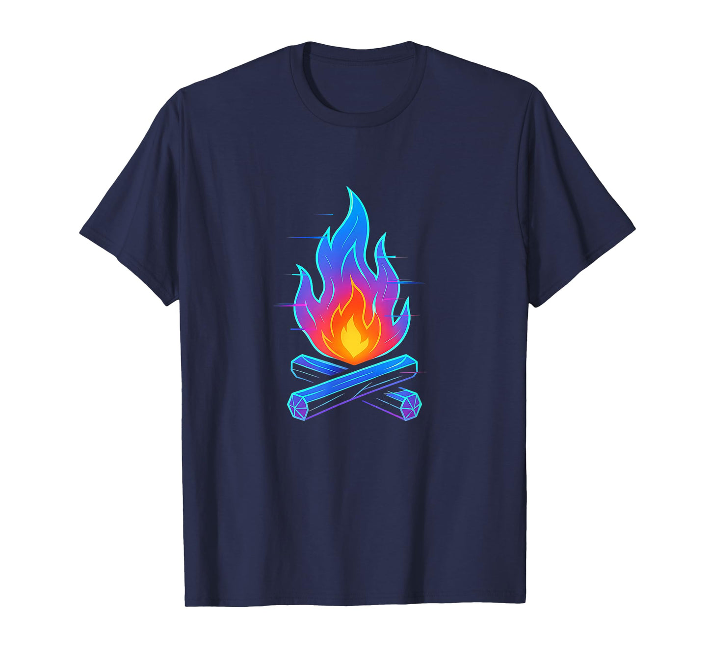 Glitch Campfire Holo T-Shirt