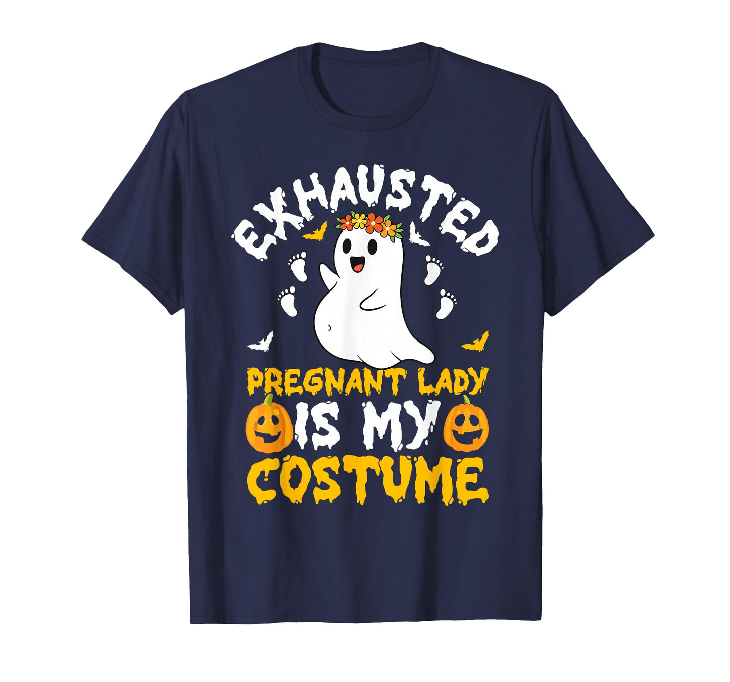 Halloween Pregnancy Skeleton Baby Bump Announcement T-Shirt