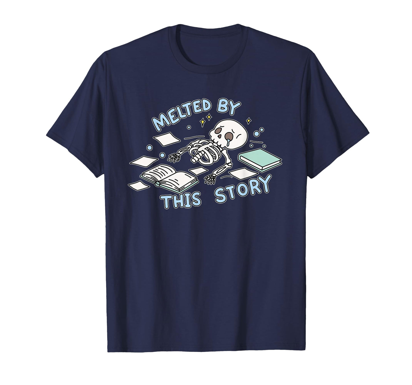 Melted by This Story Reading Bookish Emotional Book T-Shirt