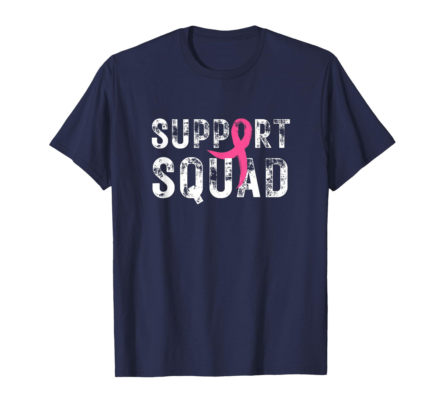 Breast Cancer Warrior Support Squad Breast Cancer Awareness T-Shirt