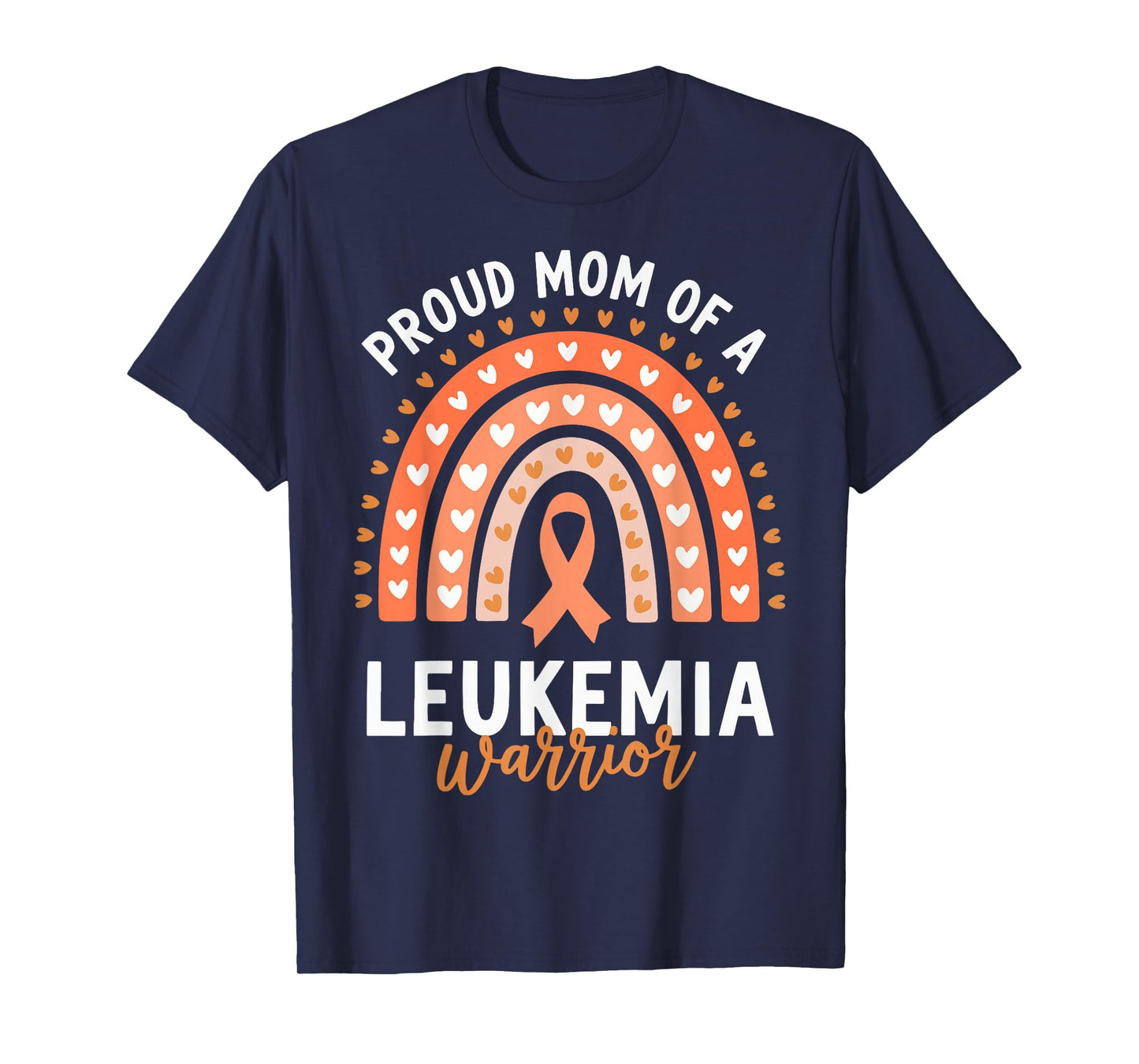 Proud Mom of a Leukemia Warrior T-Shirt