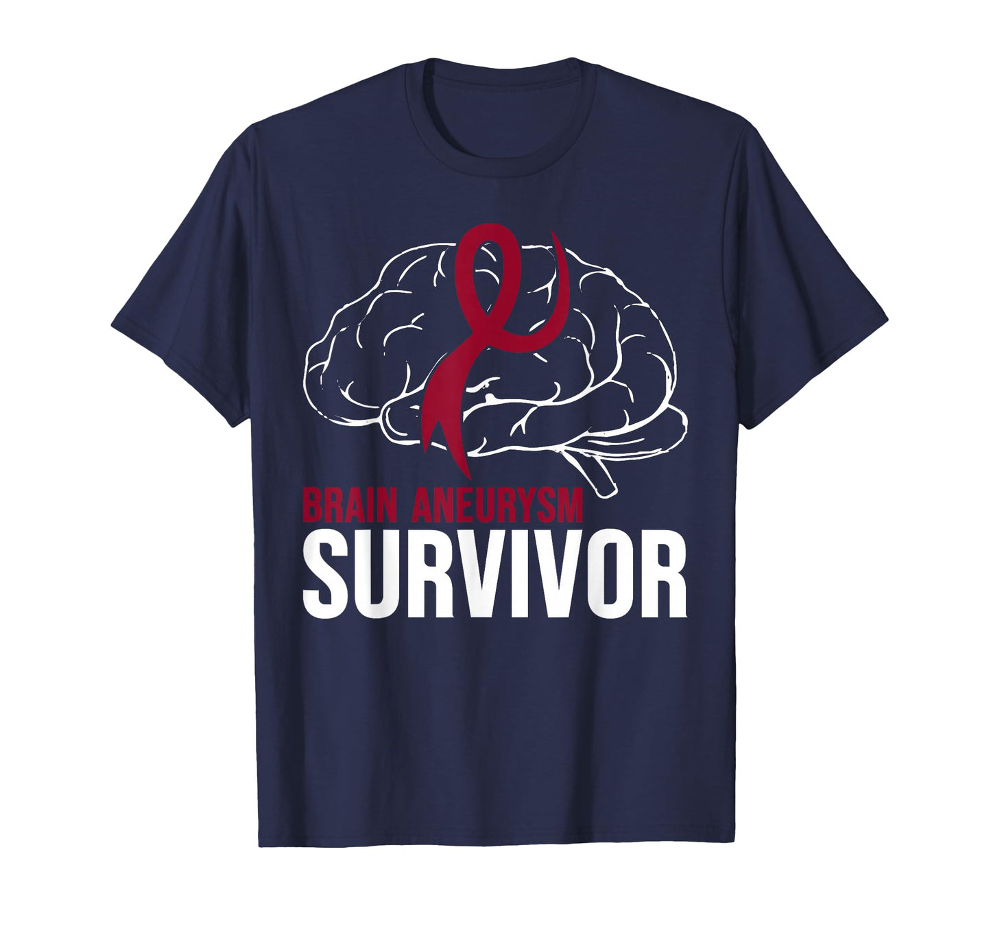 Brain Aneurysm Awareness Survivor Brain Aneurysm T-Shirt