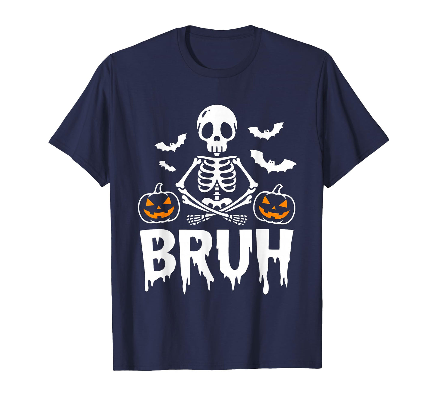 Halloween Skeleton Video Gaming Gamer Teens Youths Boys Men T-Shirt