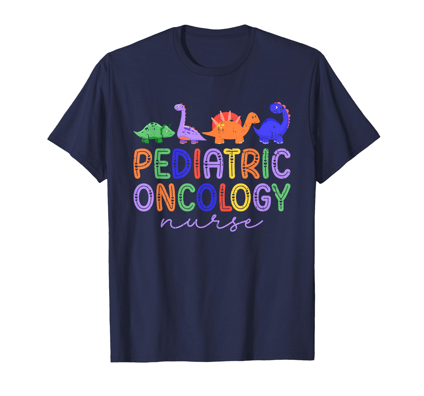 Pediatric Hematology Oncology Nurse Groovy ONC T-Shirt