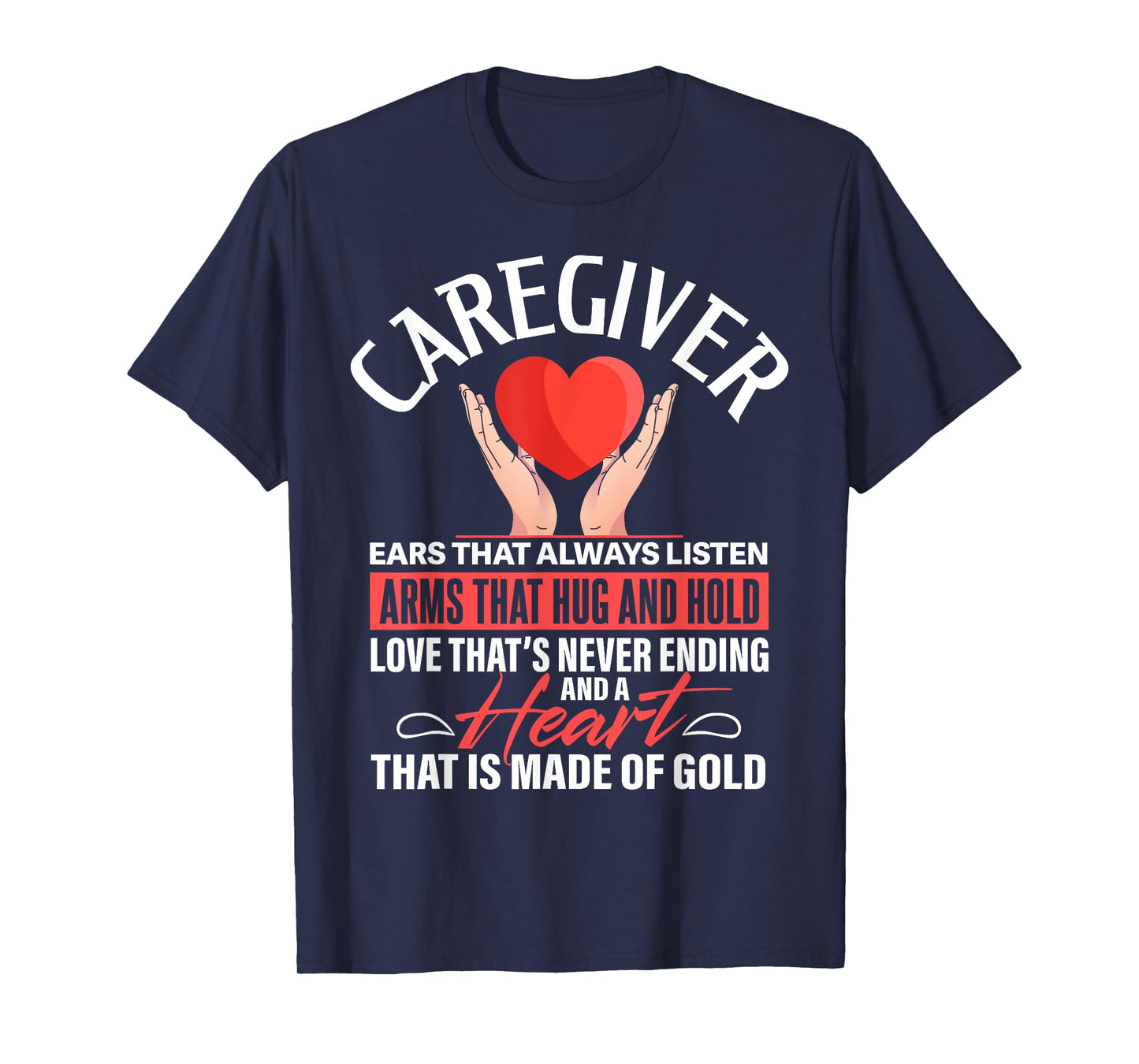 Caregiver Definition Caretaker Nursing Expert Caregiving T-Shirt