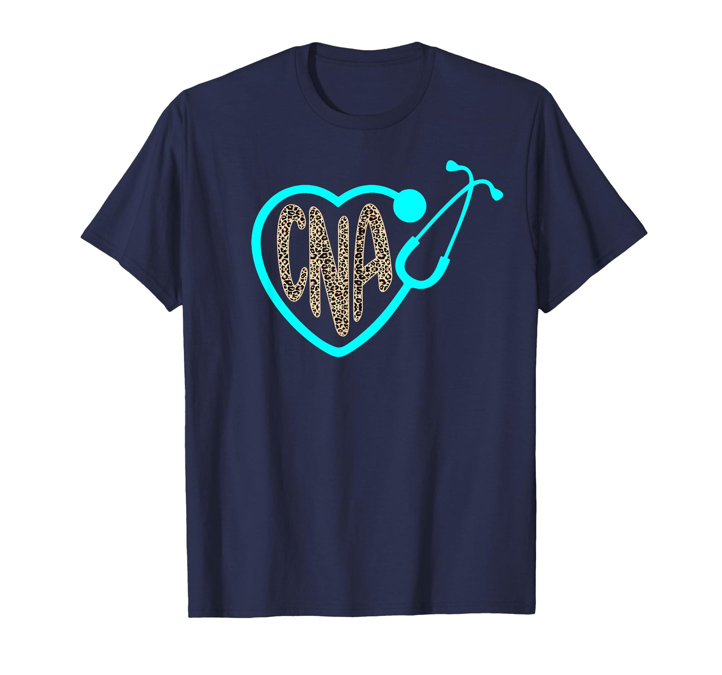 Nurse Life RN LPN CNA Healthcare Worker Leopard Nurse Week T-Shirt