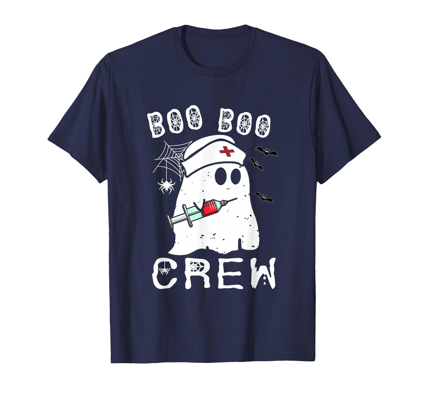 Boo Boo Crew Nurse Nursing Halloween Costumes Men Women T-Shirt