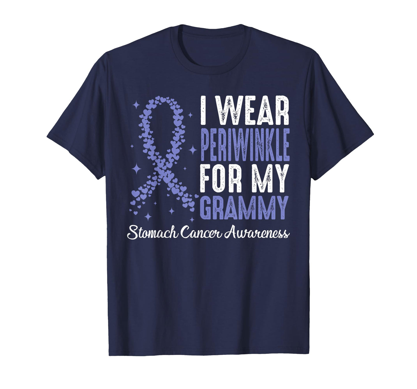 I Wear Periwinkle for My Grammy Stomach Cancer Awareness T-Shirt