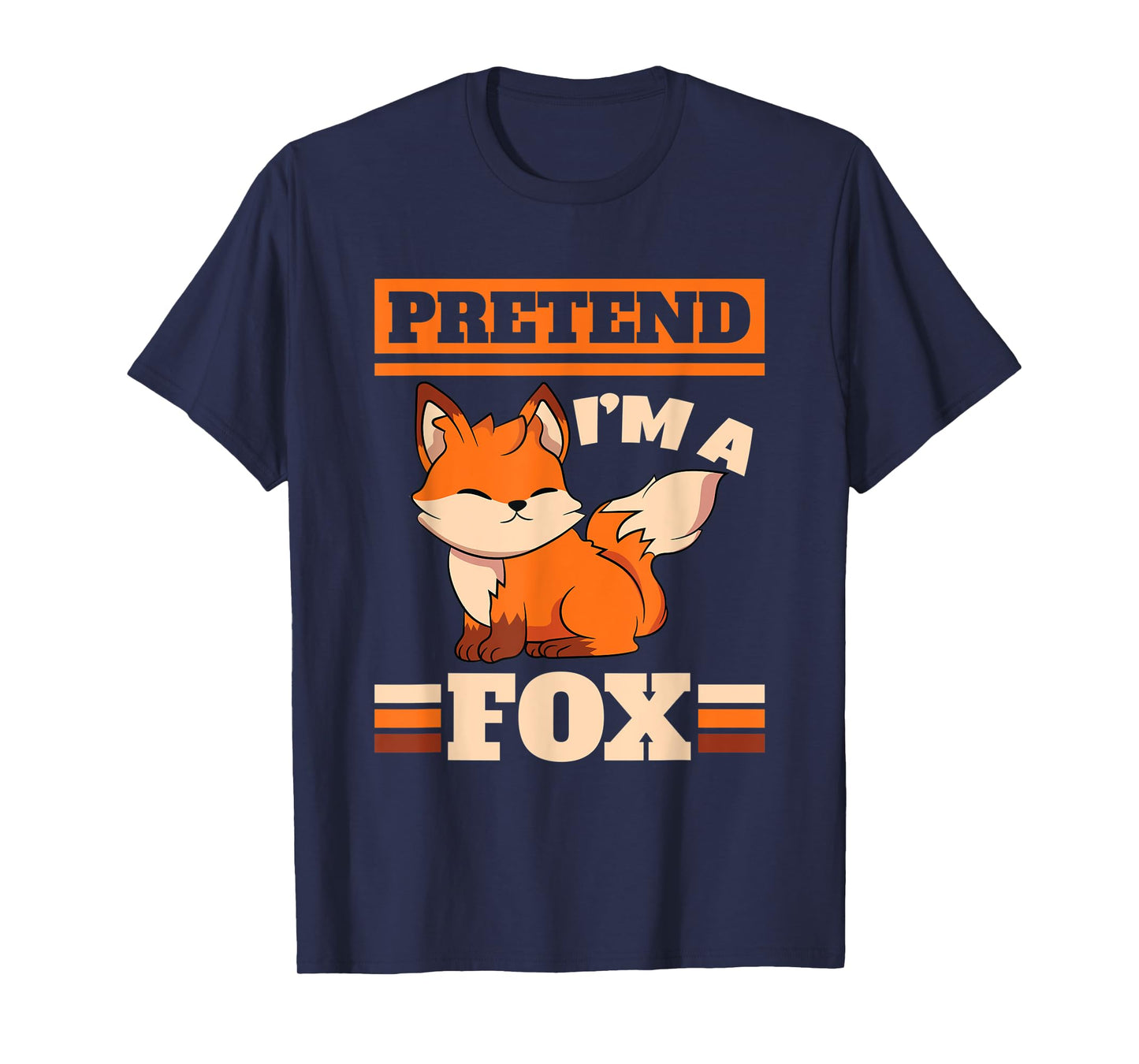 Foxes Wildlife Animal Women Pretend I'm A Fox T-Shirt
