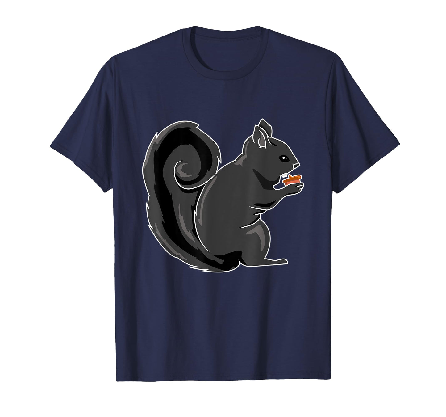 Black Squirrel Animal Nuts T-Shirt
