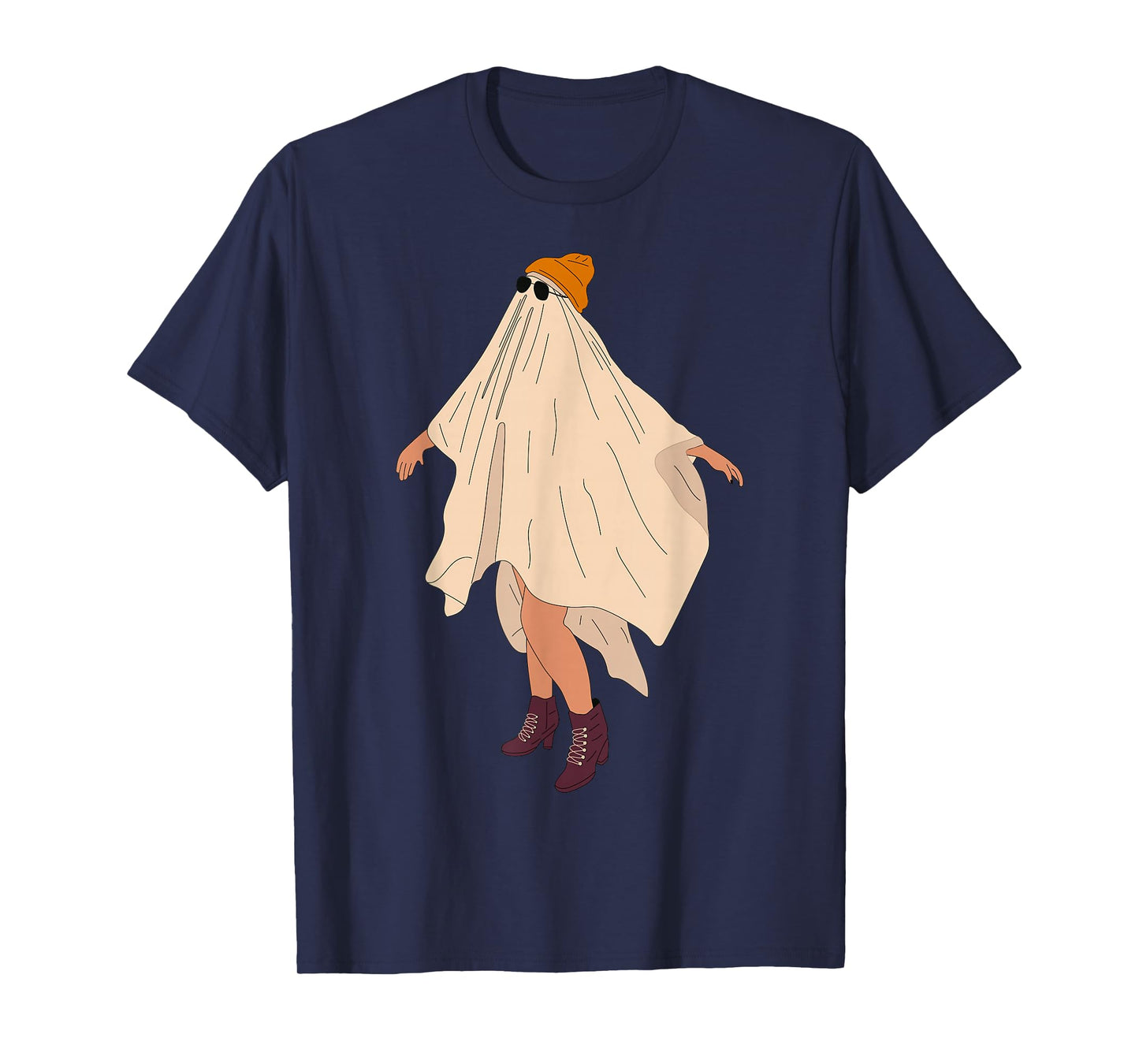Funny Scary Happy Halloween Costume Men Women Kids Boo 2025 T-Shirt