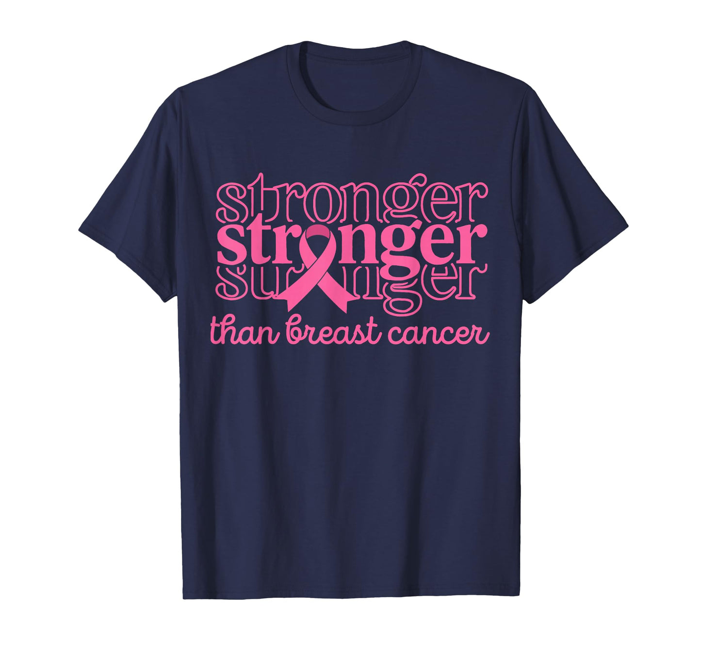 Breast Cancer Warrior - Stronger Than Breast Cancer T-Shirt