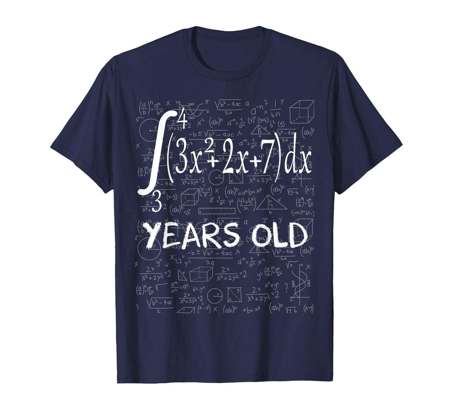Funny math geek 51 years old 51st birthday integral calculus T-Shirt