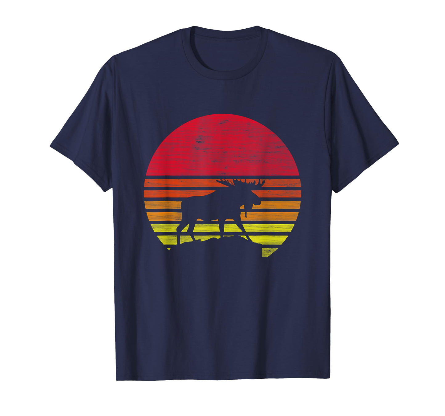 Retro moose silhouette T-Shirt