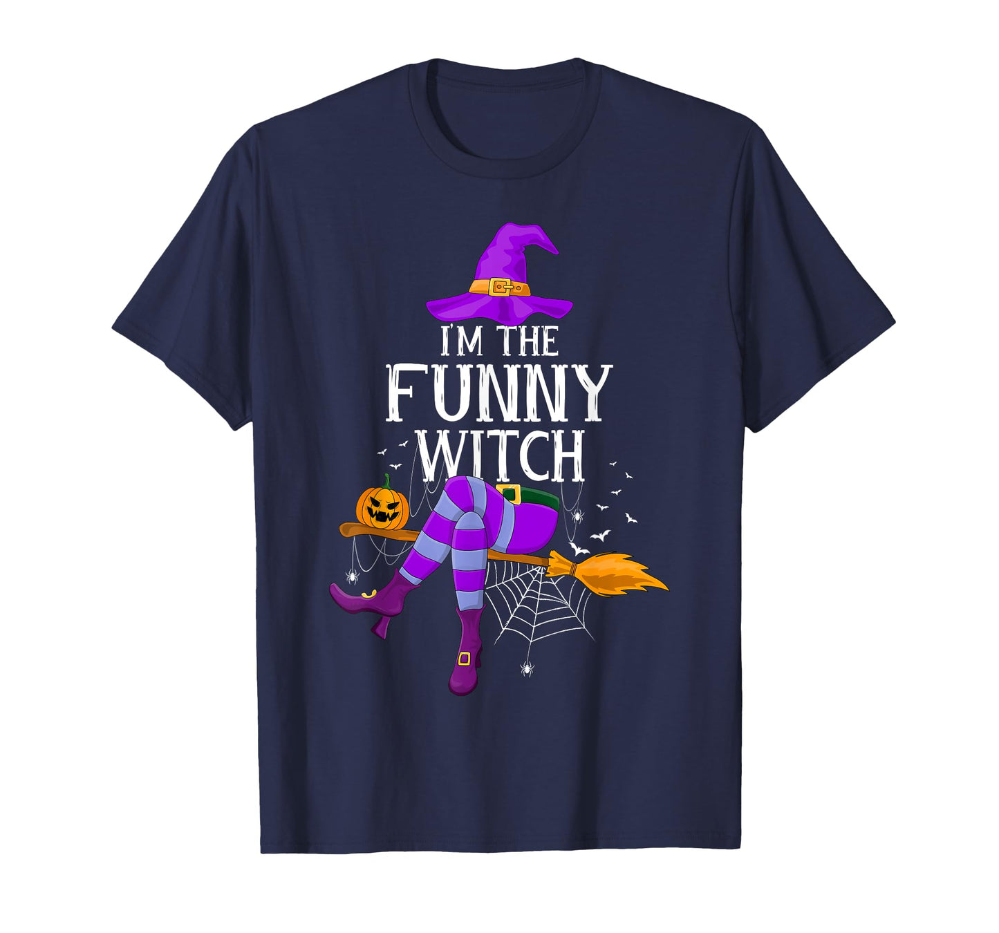 Matching Family Costume I'm The Funny Witch Halloween T-Shirt
