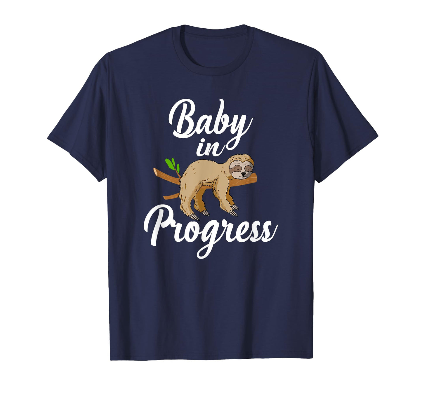 Baby in Progress Shirt Nature sleeping Choloepus toed T-Shirt