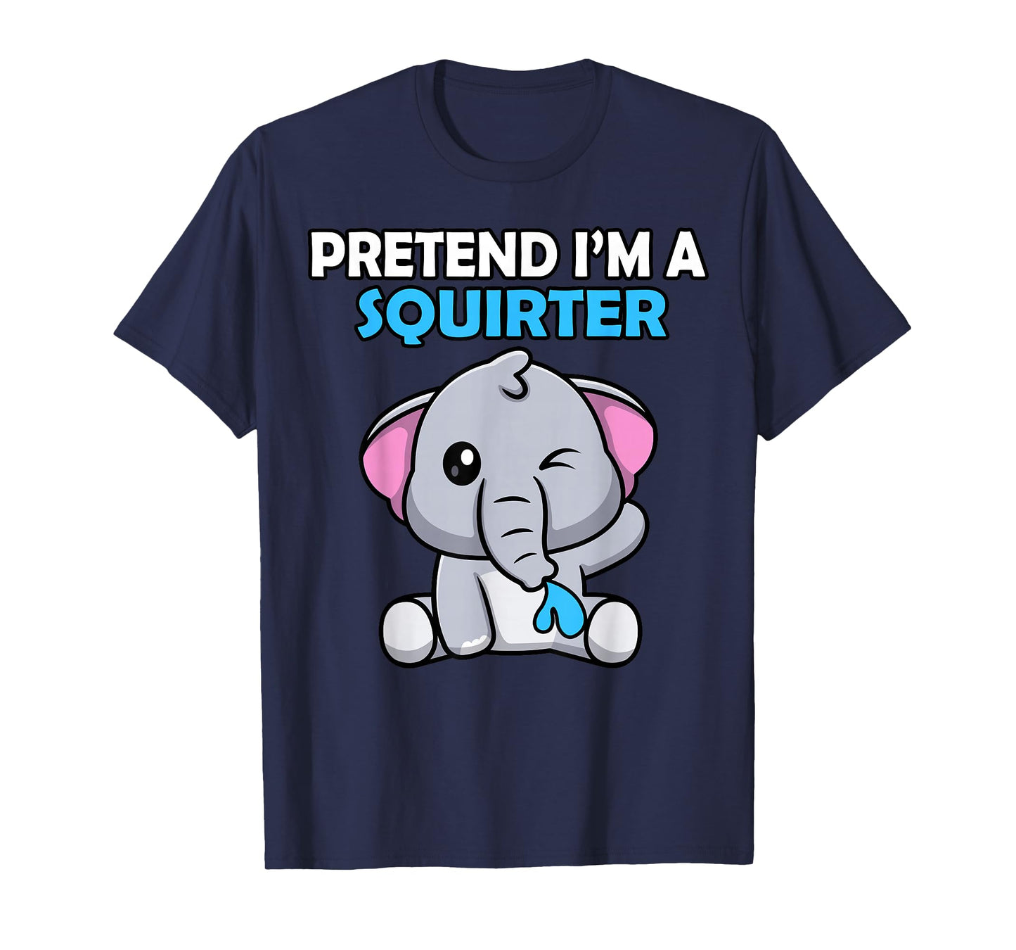 Dirty Humor Halloween Squirter Meme Pretend I'm a Squirter T-Shirt