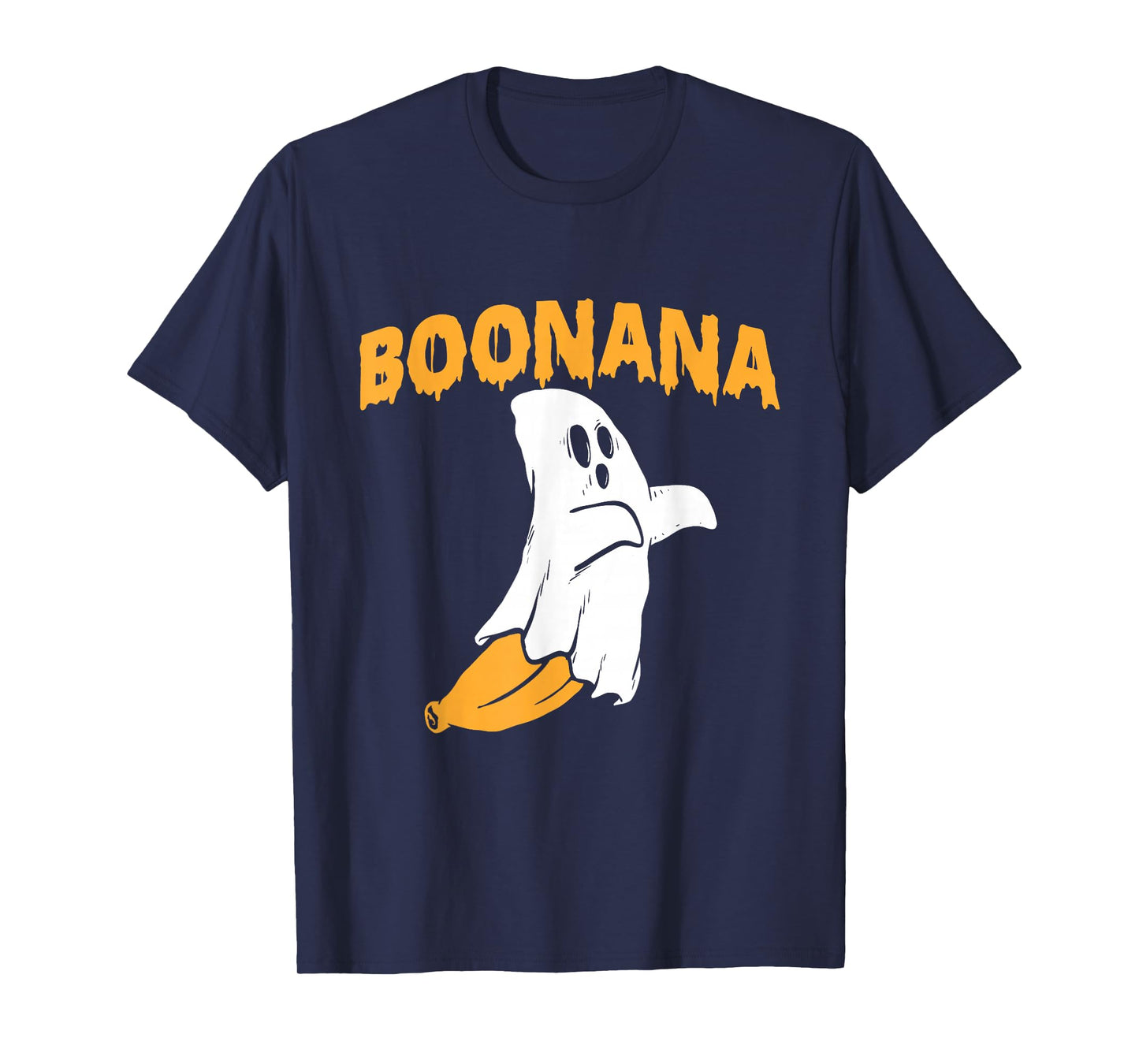 Boonana - Spooky Halloween Banana Ghost Costume T-Shirt