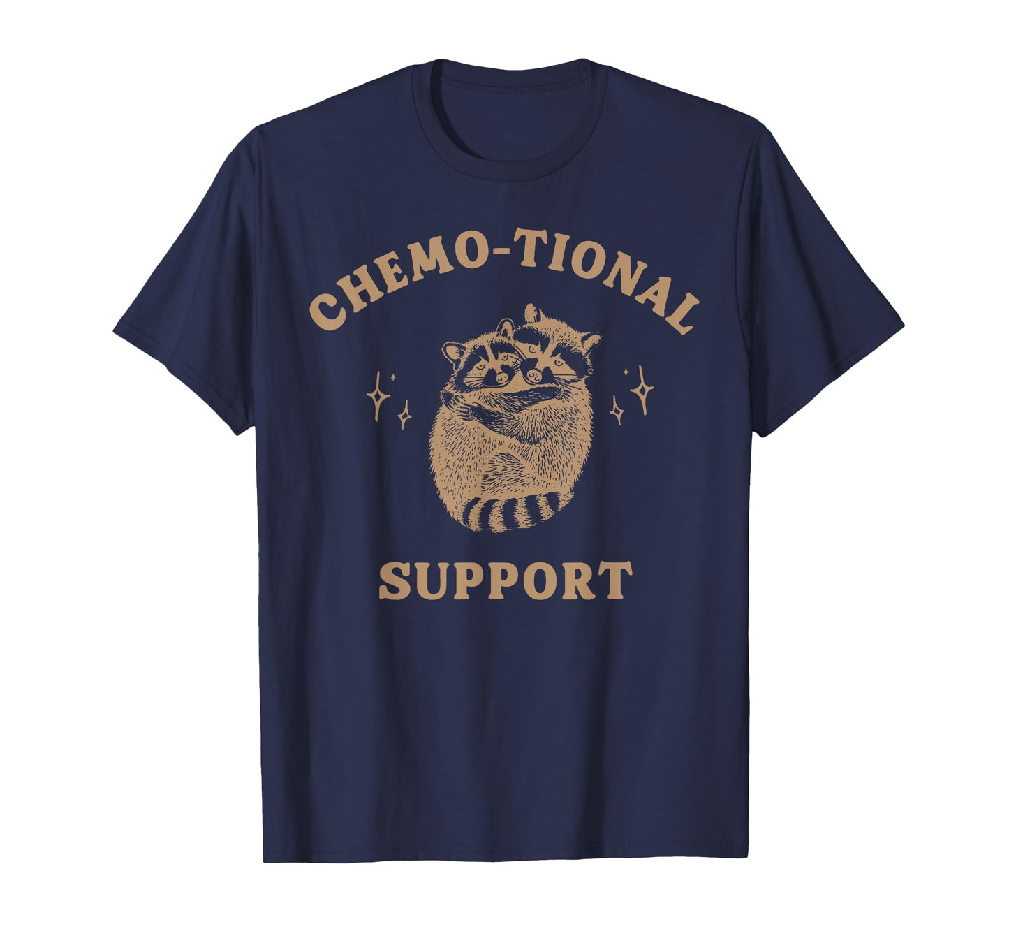 Raccoon Chemo tional Support Cancer ONC Nursing Graduation T-Shirt