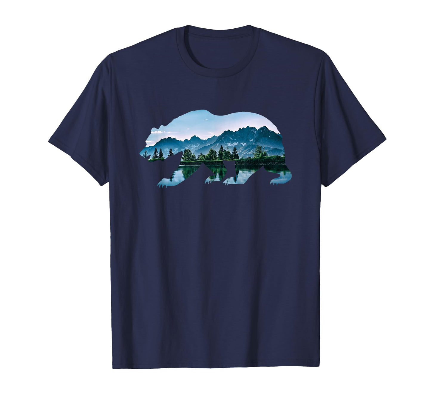 Bear Vintage National Park Bear Wildlife Mountains T-Shirt
