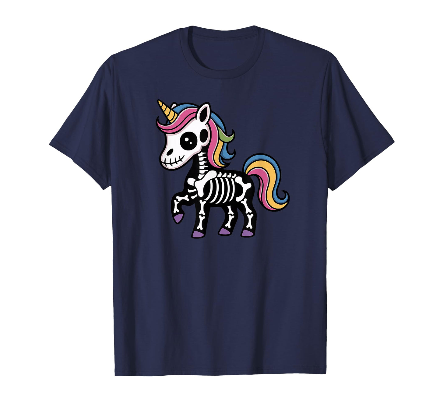 Funny Skeleton Spooky Costume Scary Halloween T-Shirt