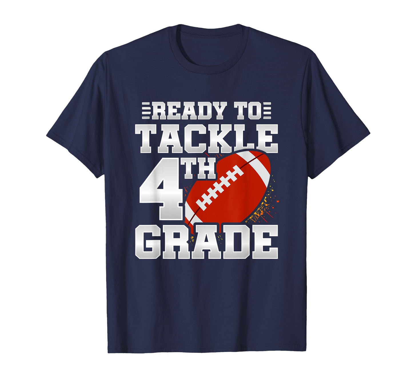 Ready To Tackle 4th Grade - First Day Of School - 4th Grade T-Shirt