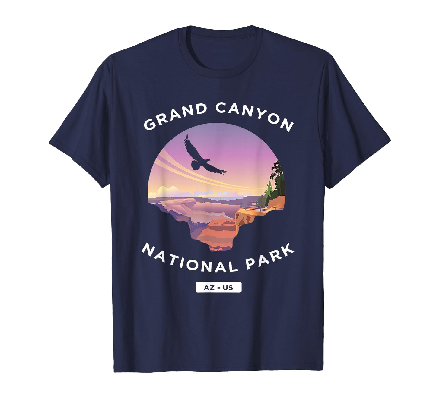 Grand Canyon Arizona US National Park Travel Hiking T-Shirt