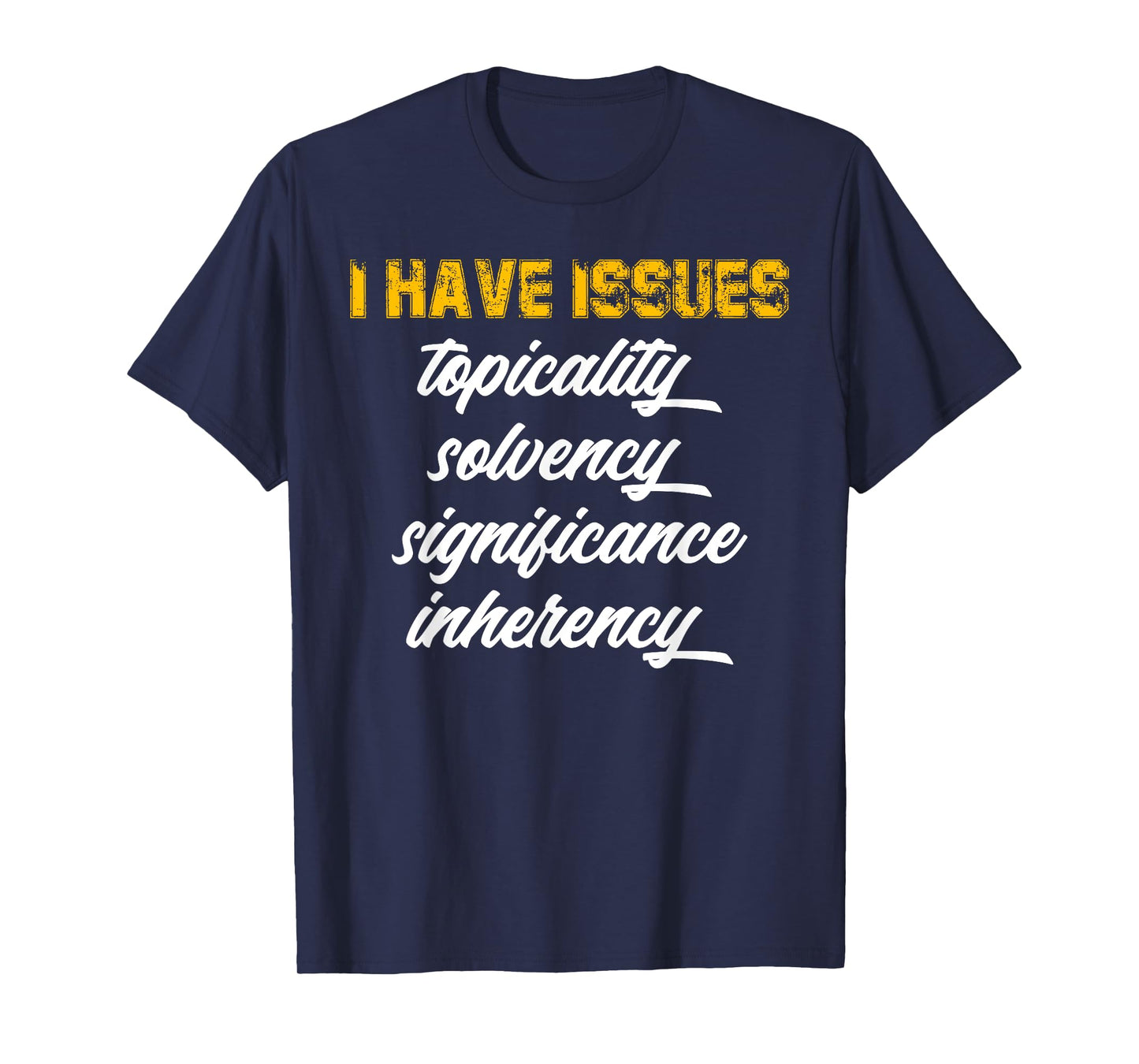 Debate Competition School Speech and Debate Team Debater T-Shirt