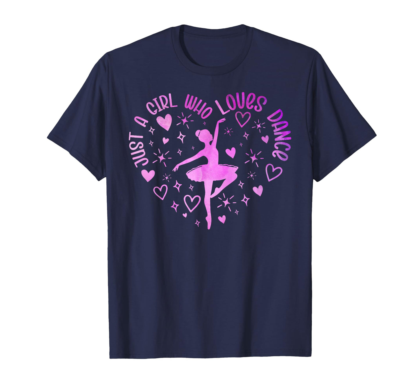 Cute Just a girl who loves Dance lover Girl Dancing T-Shirt