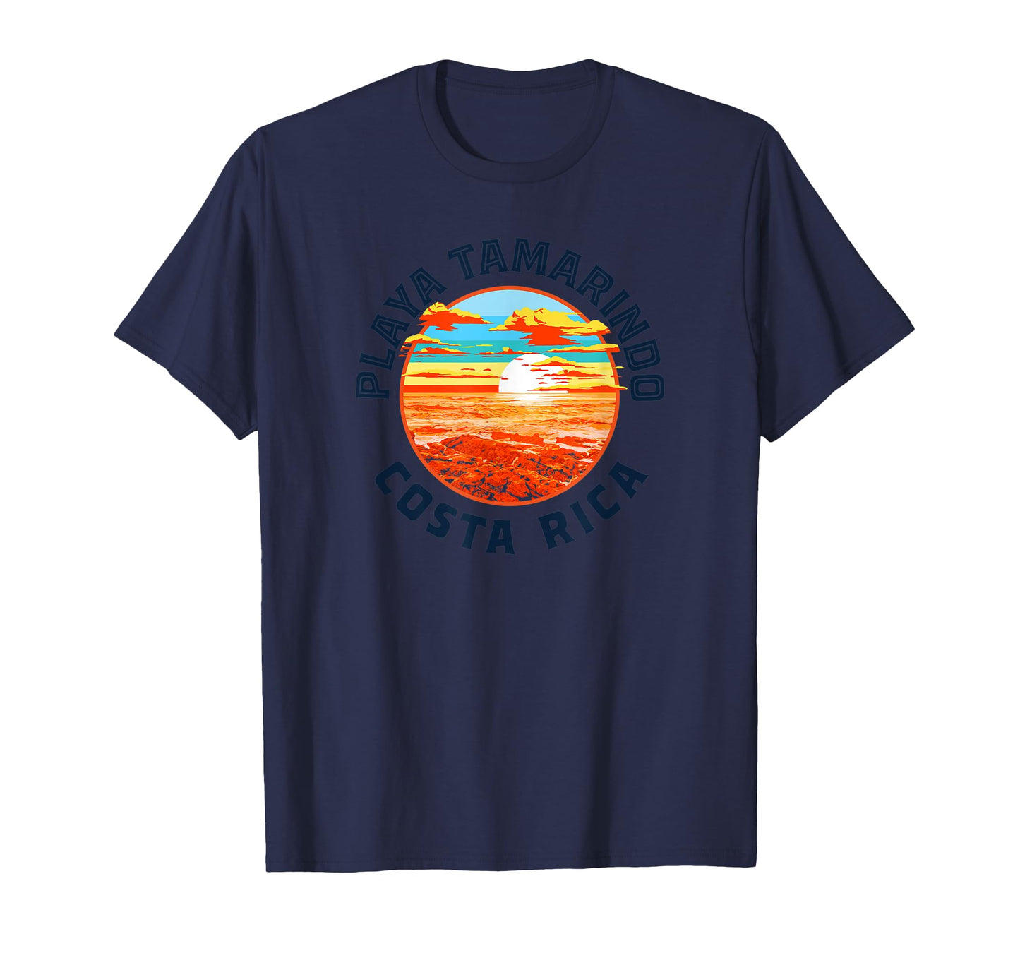 Playa Tamarindo Vintage Costa Rica Surf Style Graphic T-Shirt