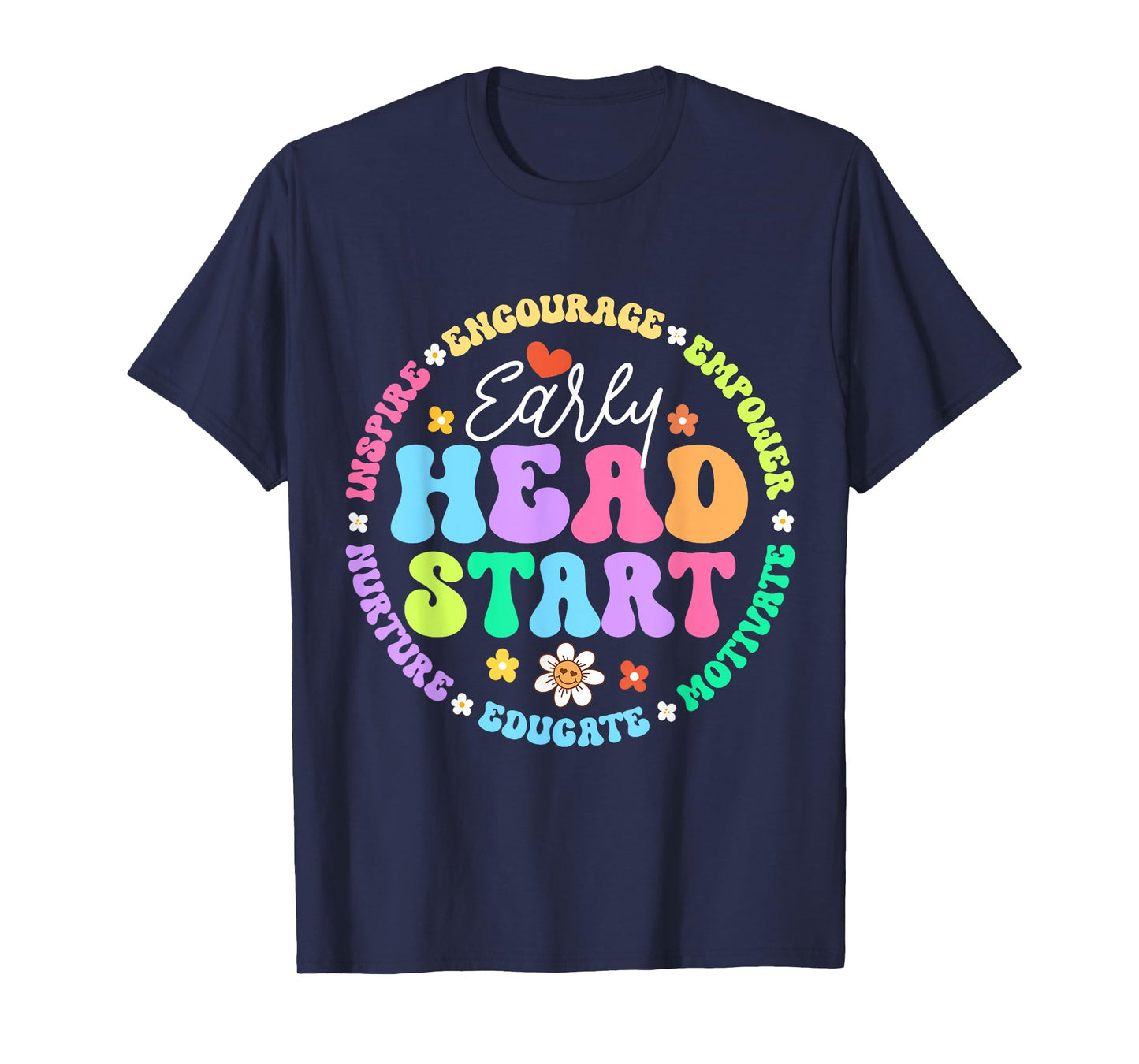 Early Head Start Squad Homeschool Teacher Headstart T-Shirt