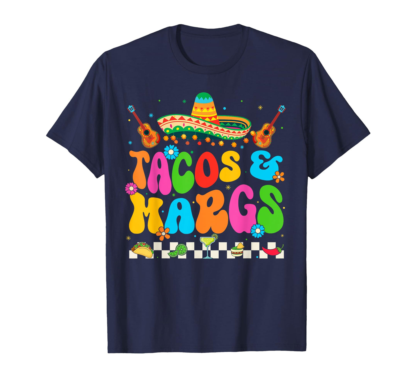 Cinco De Mayo Tacos And Margs Mexican Fiesta Party T-Shirt