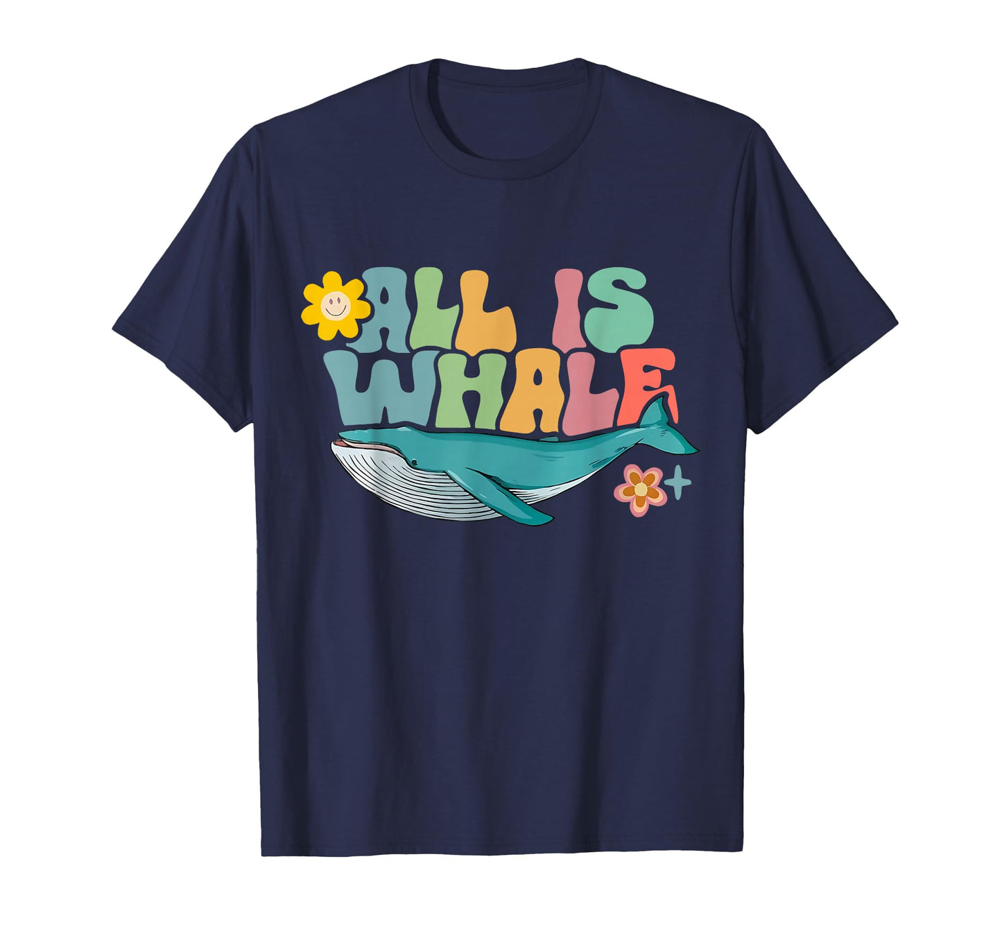 All Is Whale Ocean Cute Animal Whale Lover Women Summer T-Shirt