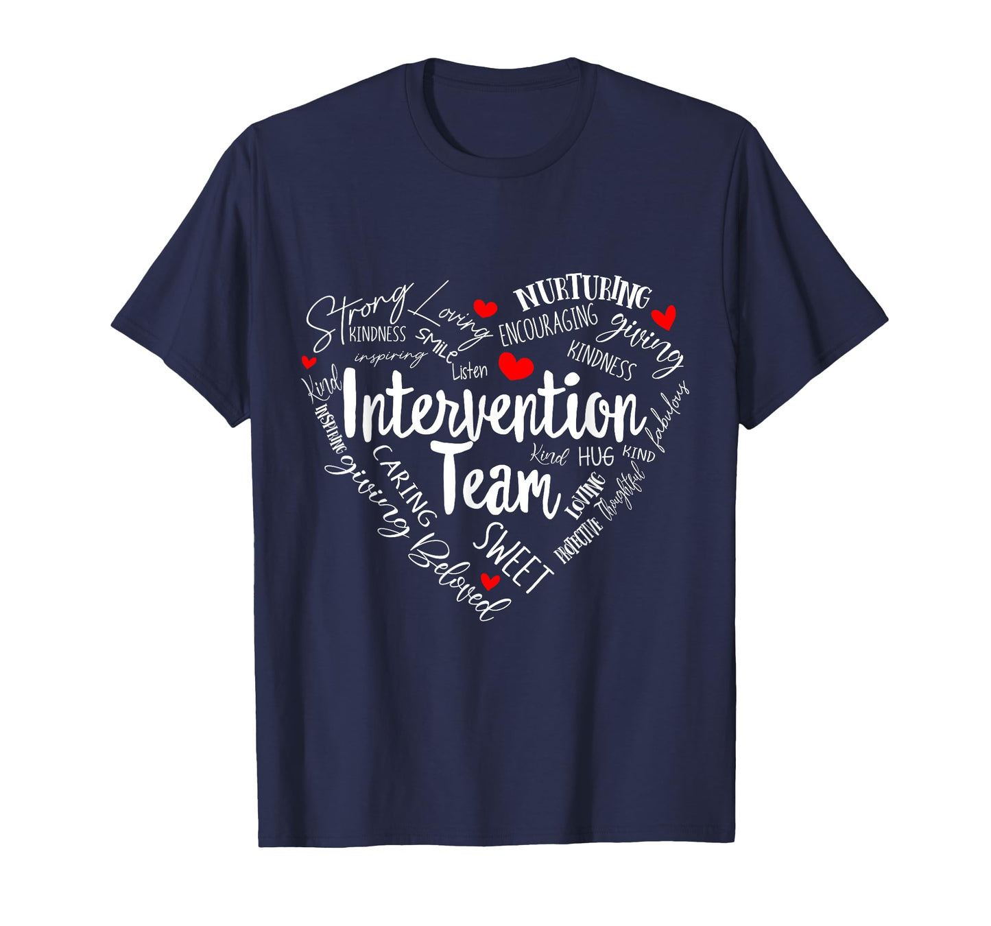 Intervention Teacher Specialist Squad Para Intervention Team T-Shirt