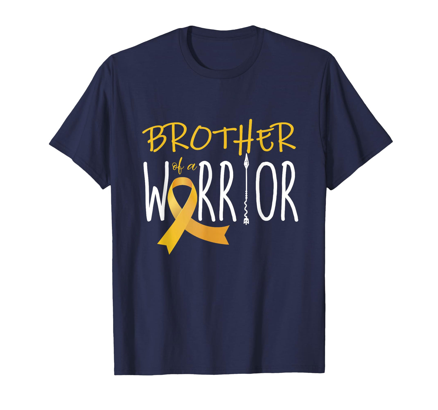 Childhood cancer awareness Brother of a warrior T-Shirt