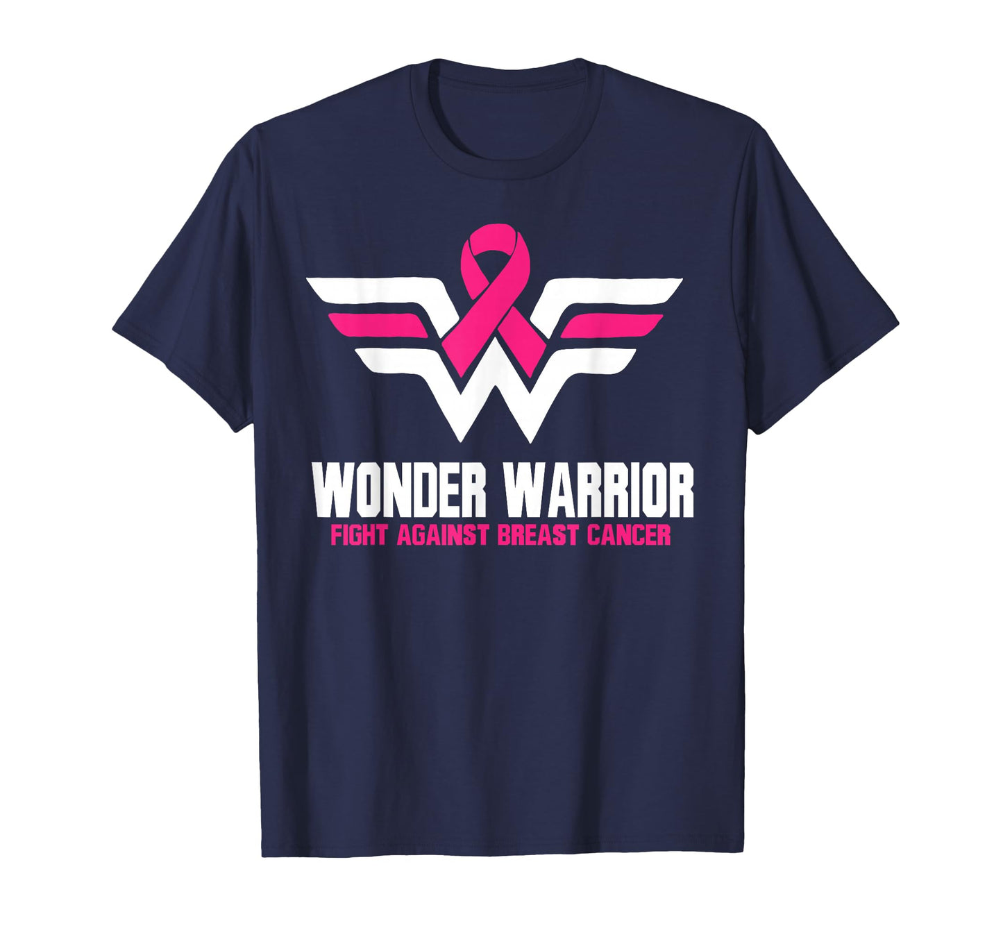 Super Hero Breast Cancer T-Shirt For Women T-Shirt