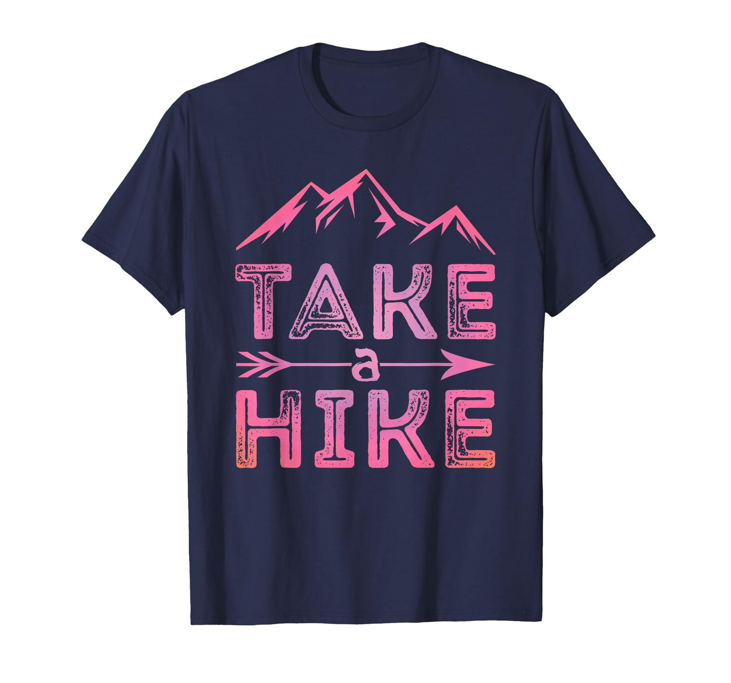 Go And Hike Vintage Hiking Outdoors Campers Nature Hiker T-Shirt