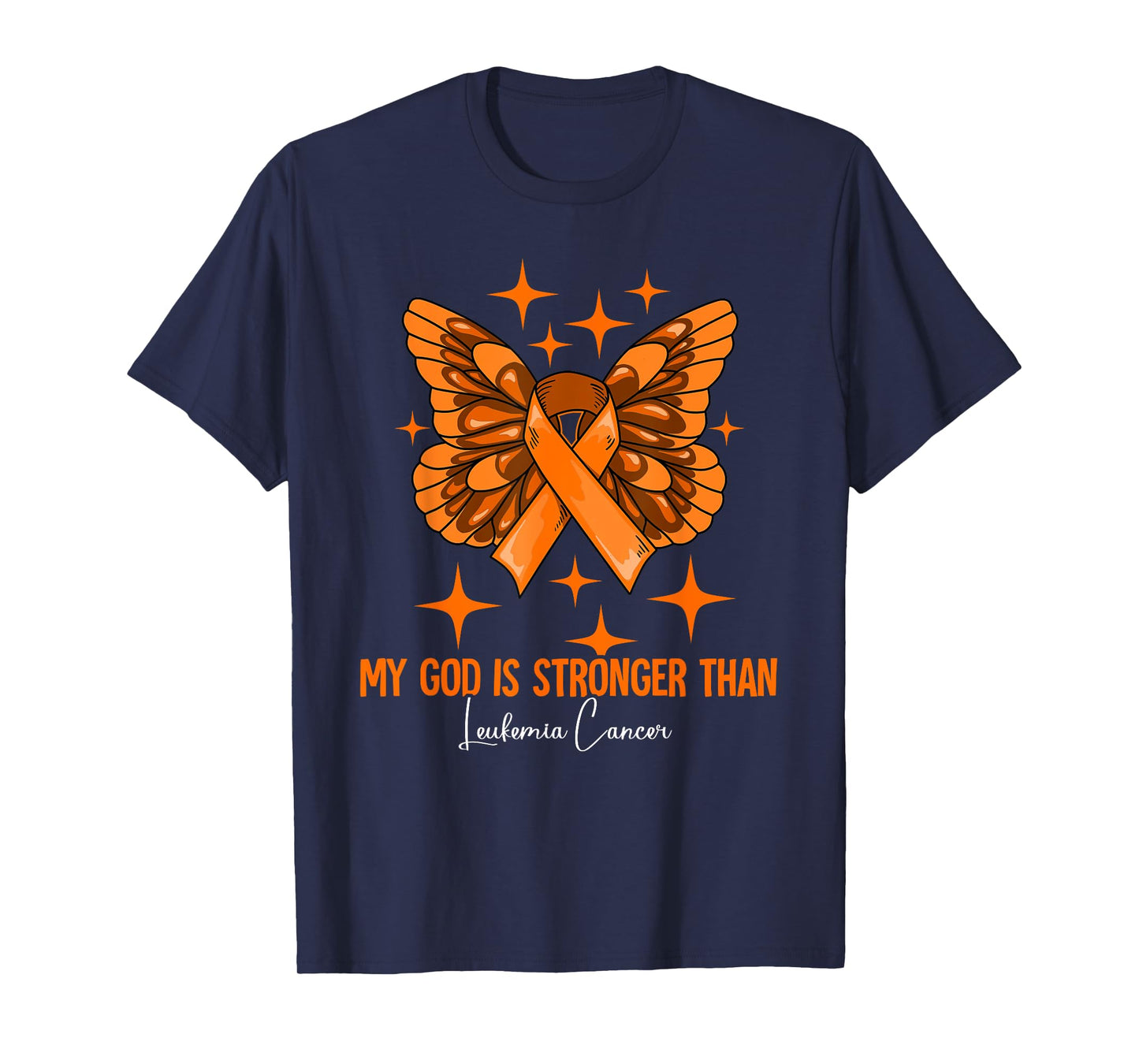 My God Is Stronger Than Leukemia Awareness T-Shirt