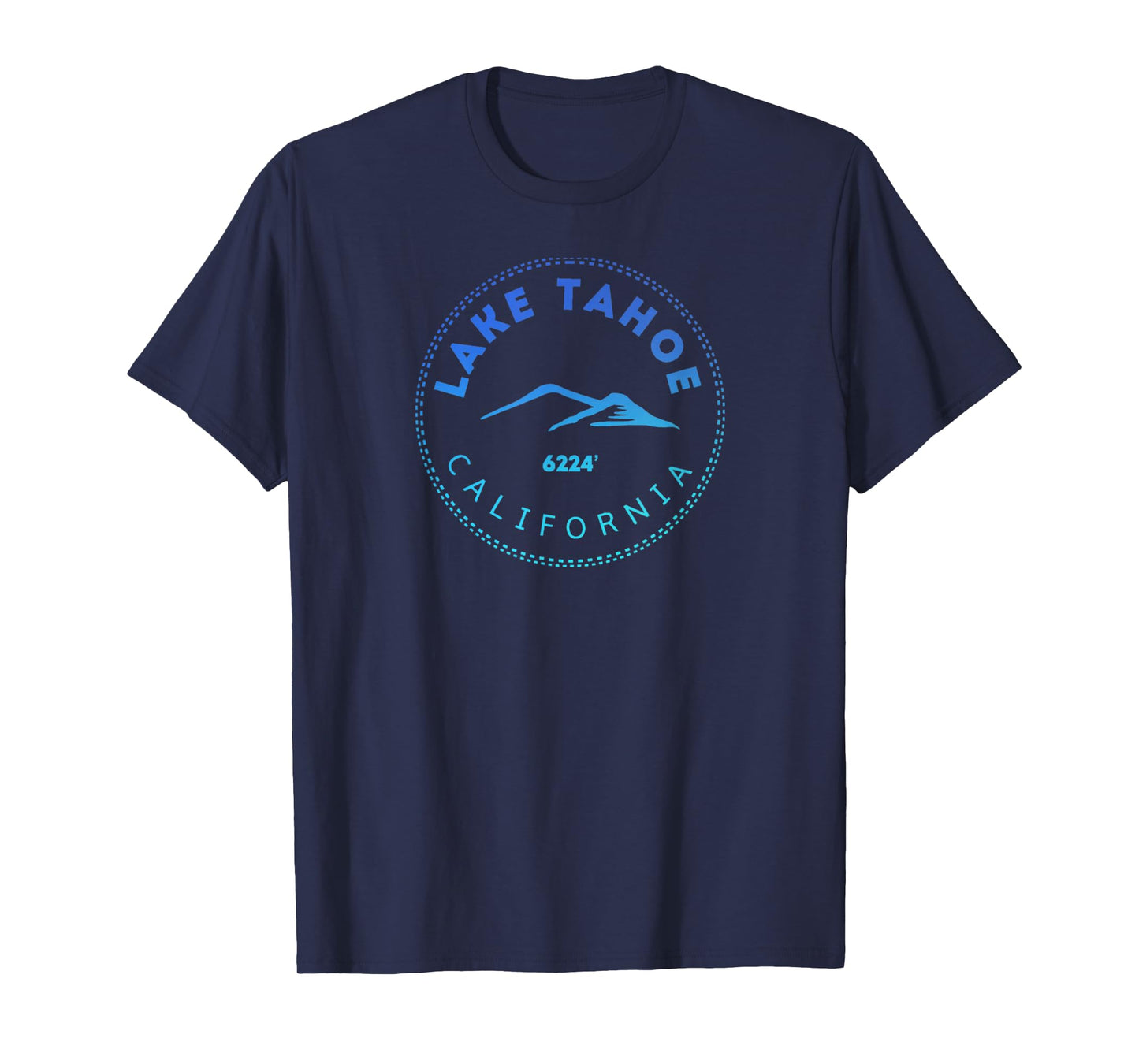 Lake Tahoe California Retro Mountain T-Shirt