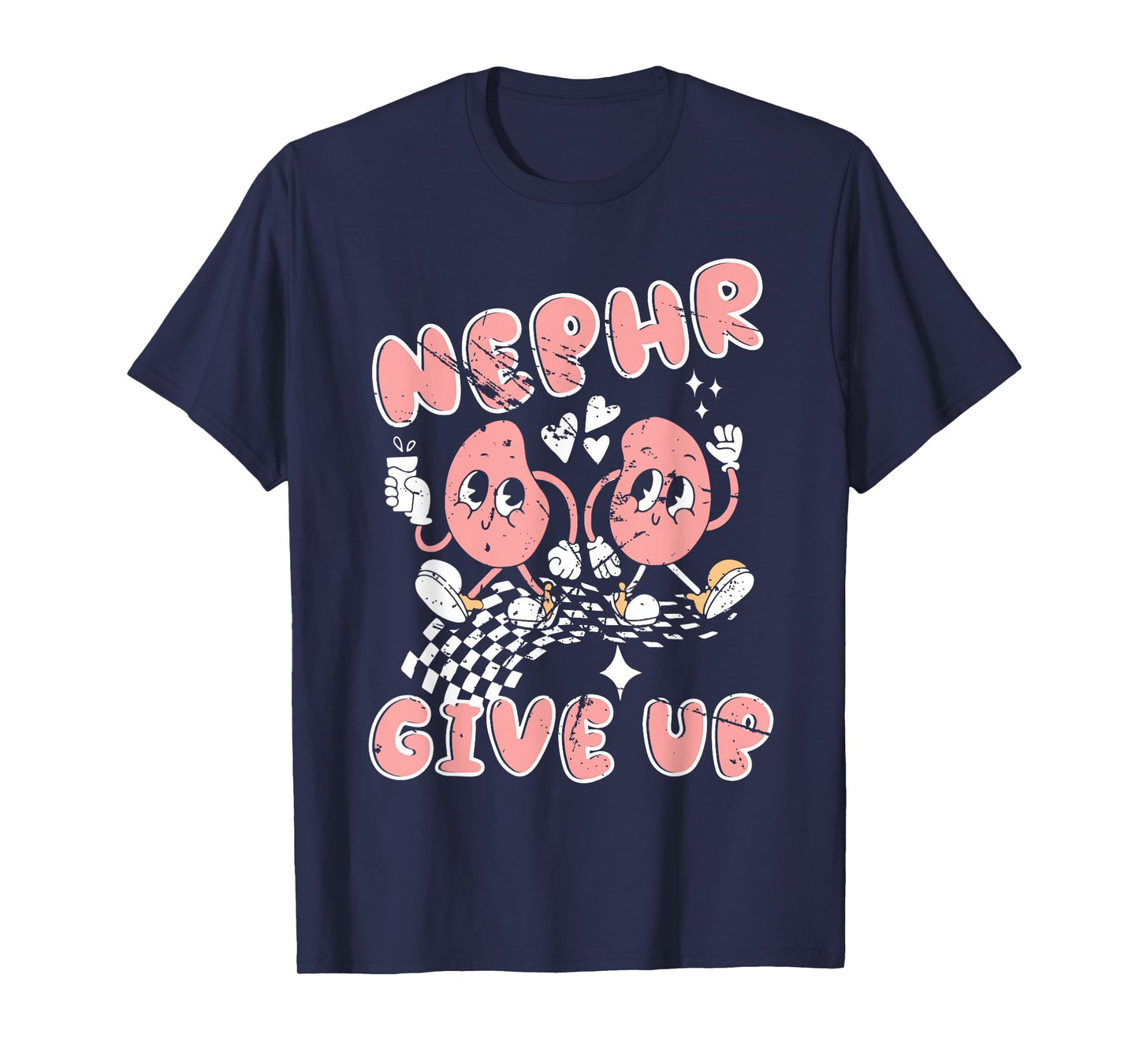 Retro Kidney Funny Dialysis T GI Nurse Tee Nephr Give up Kid T-Shirt