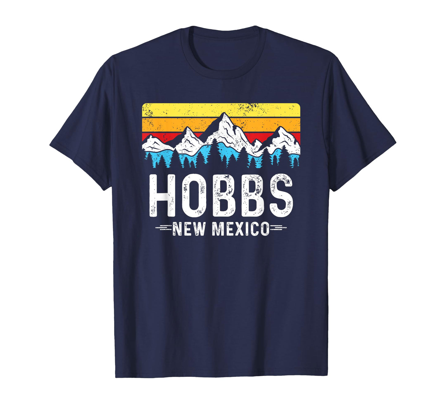 Hobbs New Mexico Mountains Hobbs NM Souvenir T-Shirt