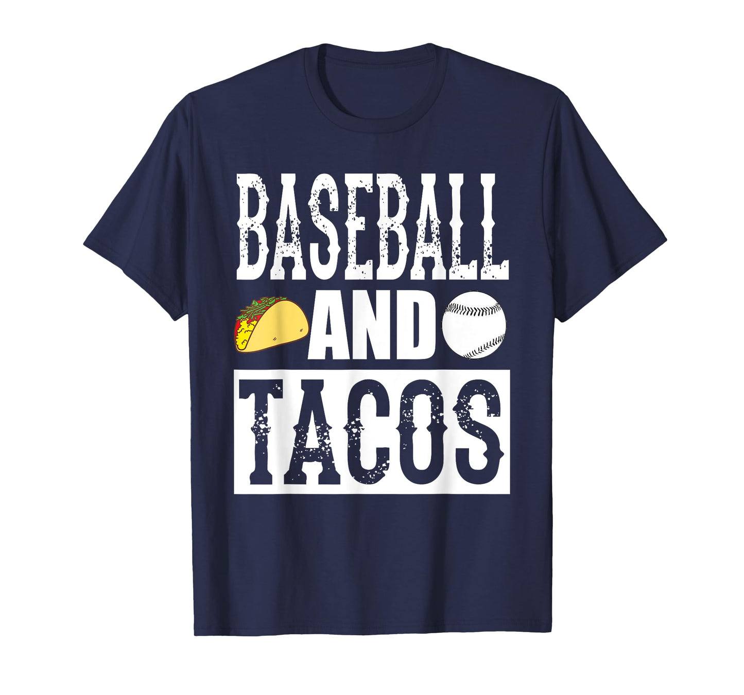 Baseball and Tacos Funny Taco T-Shirt T-Shirt