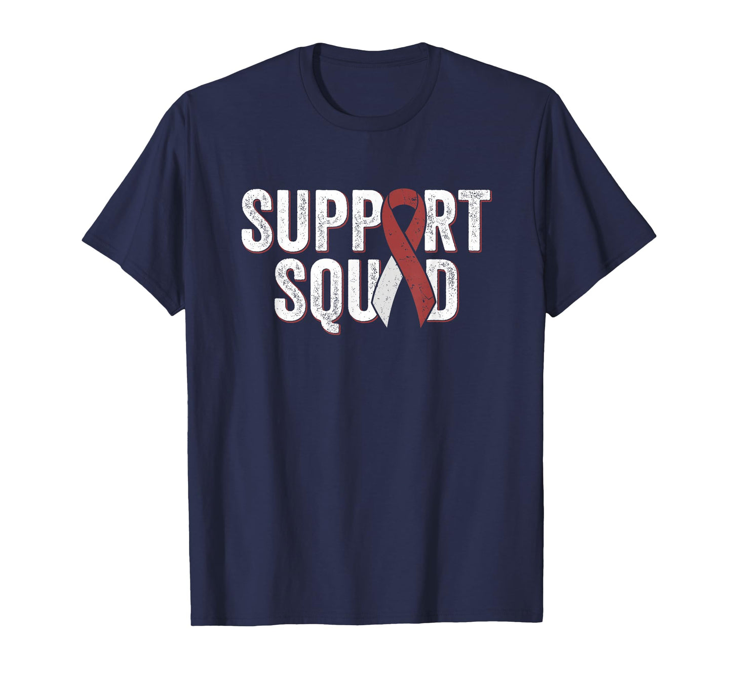 Head and Neck, Throat, Oral Cancer Support Squad T-Shirt